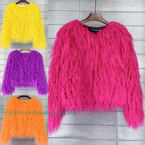 Cappotto donna finta - , pelliccia