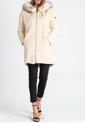 Parka donna bianco ghiaccio - donna,