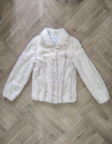 Pelliccia visone bianco - pelliccia,