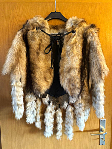 Giacca vintage donna volpe