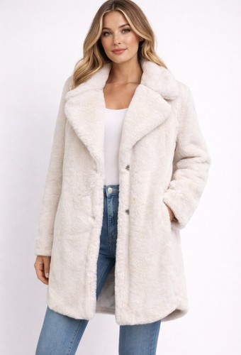 Cappotto pelliccia sintetica