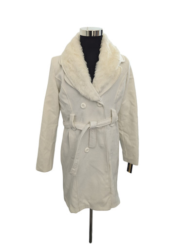 Cappotto donna con - collo, in