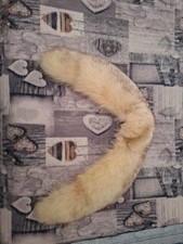 Collo Vera Pelliccia Bianco