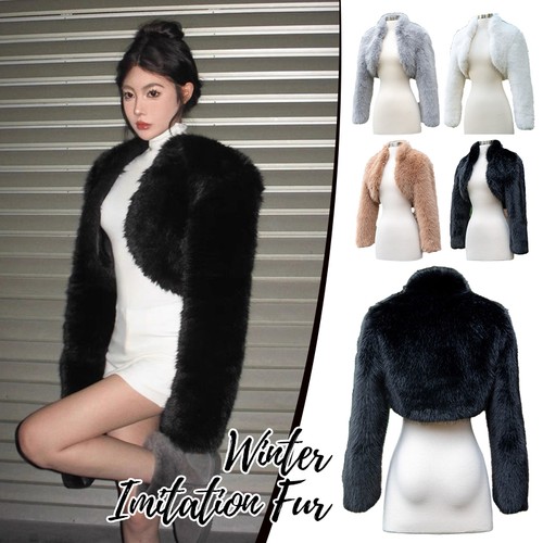 Cappotto pelliccia sintetica