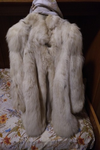 Pelliccia volpe bianca - pelliccia,