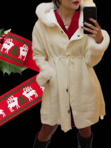 Parka donna con pelliccia - parka,
